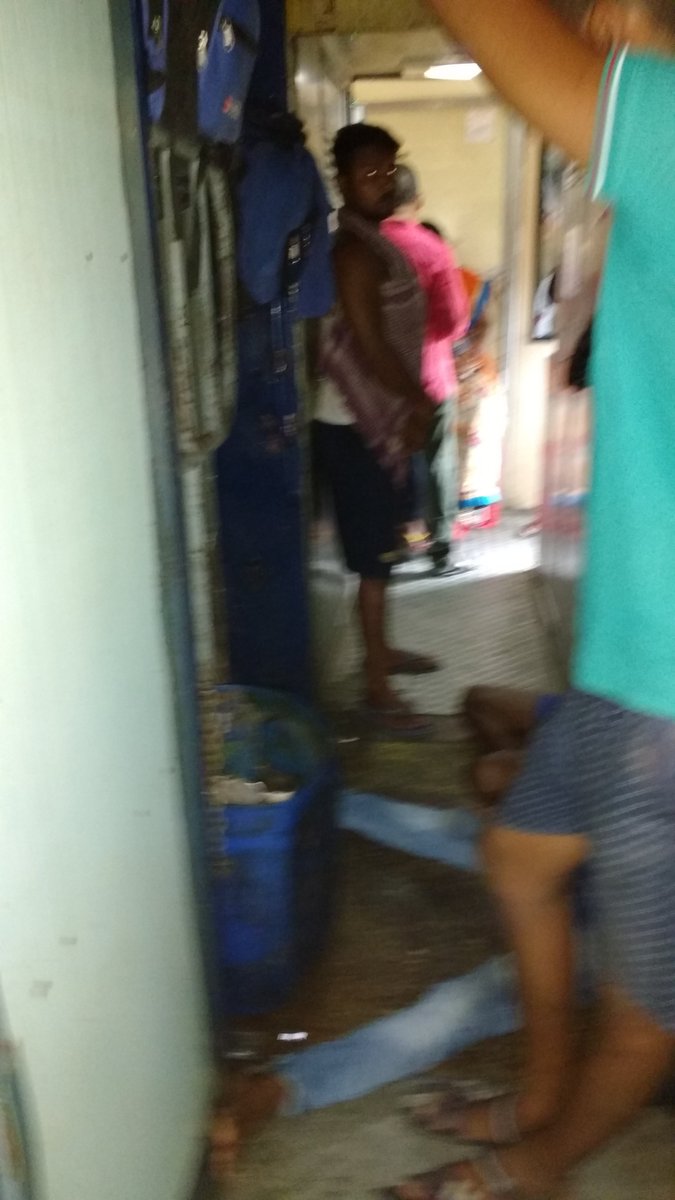 paawak's tweet photo. @RailMinIndia I was travelling on the HowrahYeshwantpurExp, 12863, on 26May.The train was filthy, with lots of without ticket passengers crowding the sleeper coaches. Absolutely no regrads to safety. The TTE and RPF on board, just turn a blind eye,for a price. #IndianRailSucks https://t.co/aKcQ6YQhND