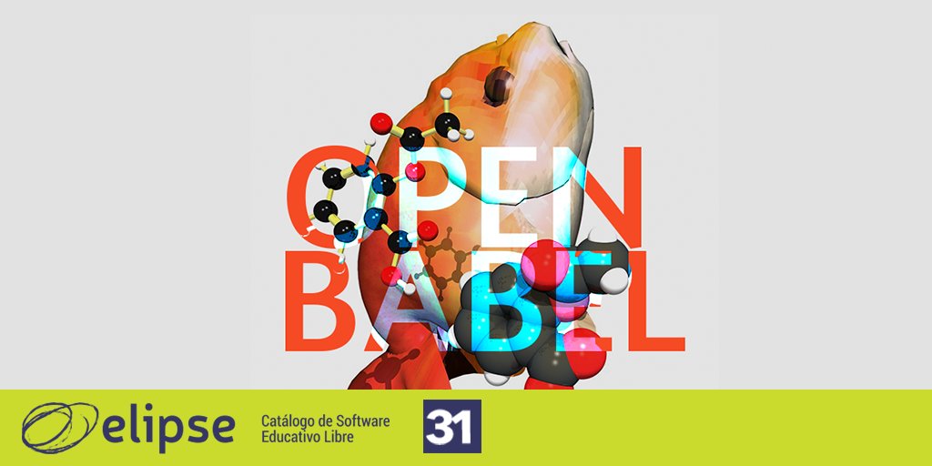 Caja de herramientas y diseño utilizadas para almacenar y analizar estructuras químicas. #OpenBabel #SoftwareLibre #TecnologíaEducativa #Elipse #FelizLunes #Educación elipse.iiiepe.edu.mx/aplicaciones/o…