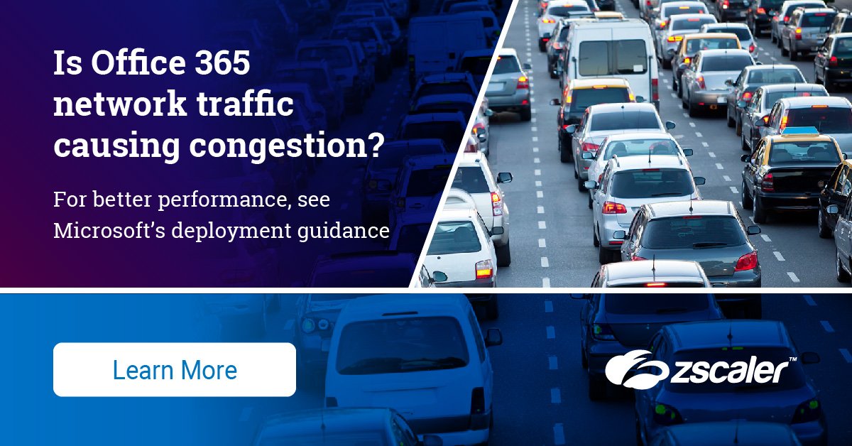 Zscaler on Twitter "Despite network upgrades, 69 of orgs that deployed O365 experienced