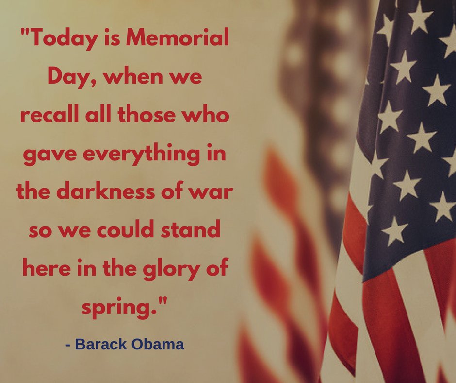 Take a moment to remember our fallen heroes who gave it their all to give us freedom. Without their efforts, we wouldn't have the luxury of doing what we love to do.