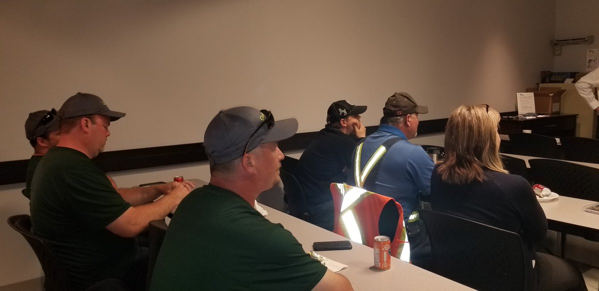 LNSHTA's tweet photo. Landscape Nova Scotia held the last session of its Spring Education Series today. Today's "Safety 101" workshop was well-attended and an important session for all! @SafetyNS https://t.co/HCKTNzl4UZ