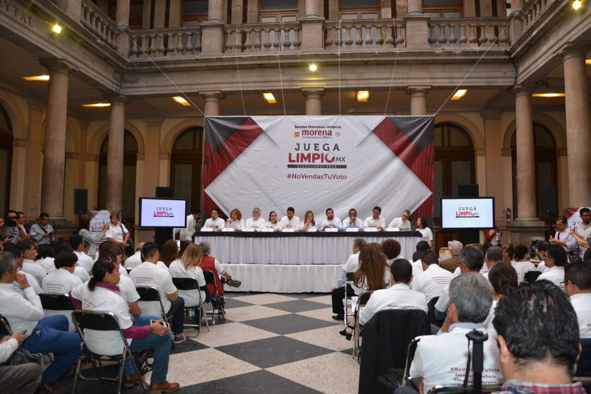 vromog's tweet photo. #Morena se manifiesta en contra y denunciamos cualquier acto de violencia y corrupción para la compra de votos #NoVendasTuVoto #JuegaLimpio https://t.co/sE1KWfSbPT