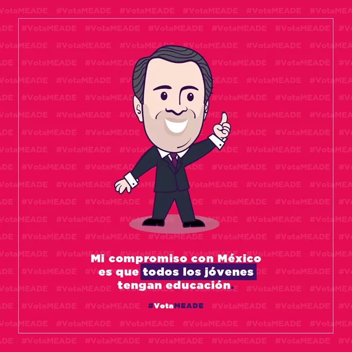 VinEstatalUREJR's tweet photo. #YoconMeade 🙋
Es tiempo de jóvenes como tú!
@JoseAMeadeK será nuestro próximo Presidente de México 🇲🇽 https://t.co/QKtsPHMmB5