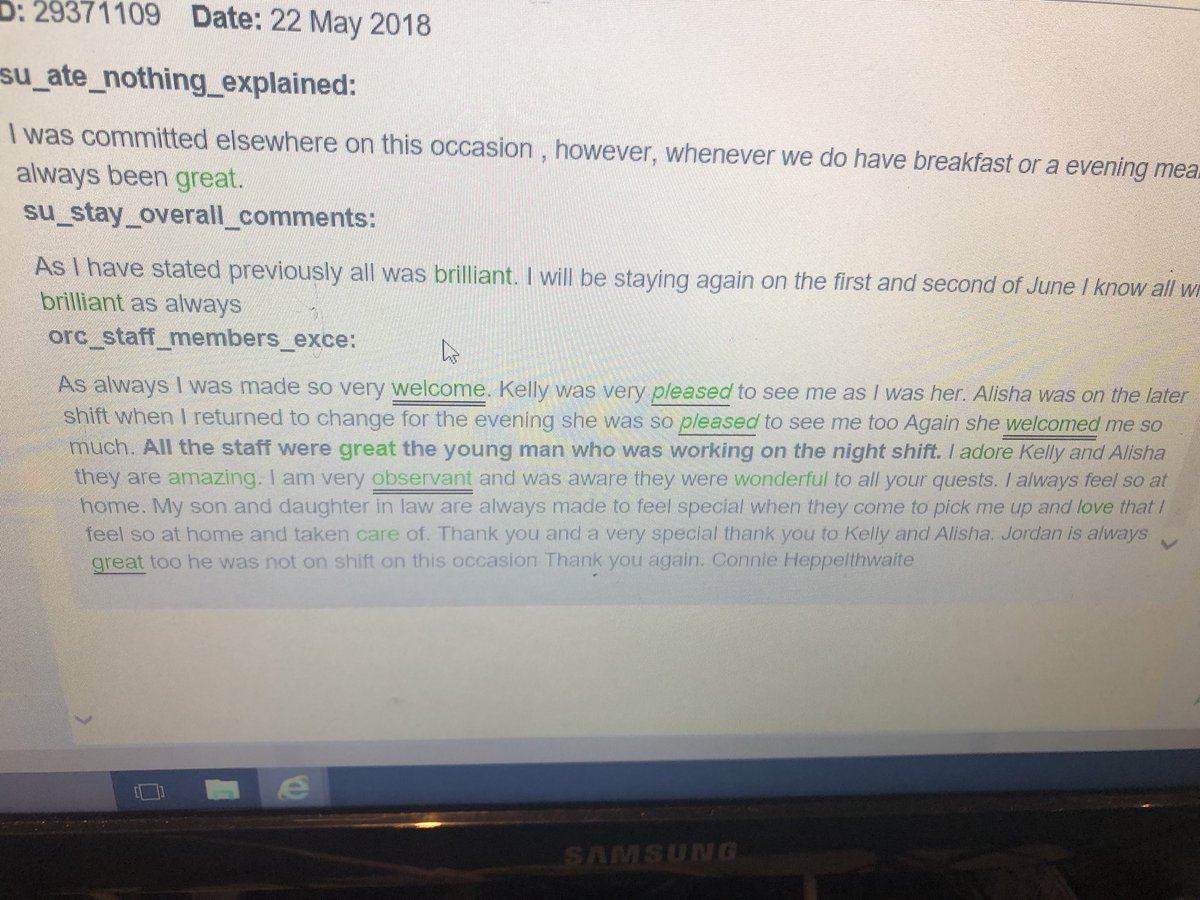 This is the sort of compliment which makes you feel proud to be an OM of such an amazing team 👌⭐️💜