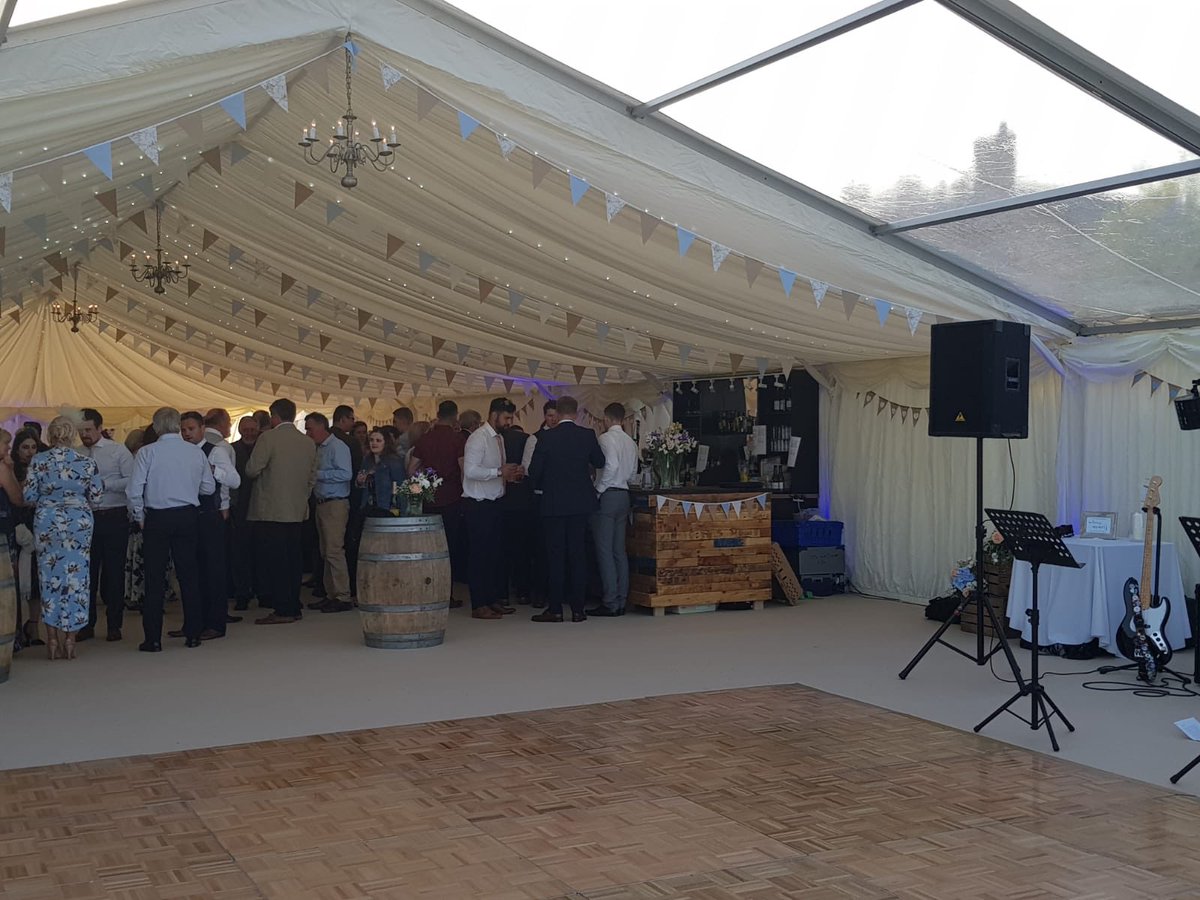 StormMEnt's tweet photo. Congratulations to the new Mr &amp; Mrs Price who wed on Saturday in a beautiful setting. We had a great day and night providing the bar and disco 🎧🎉💍👰🏼 #Wedding #shropshirewedding #discohire https://t.co/HKDt4aUISU