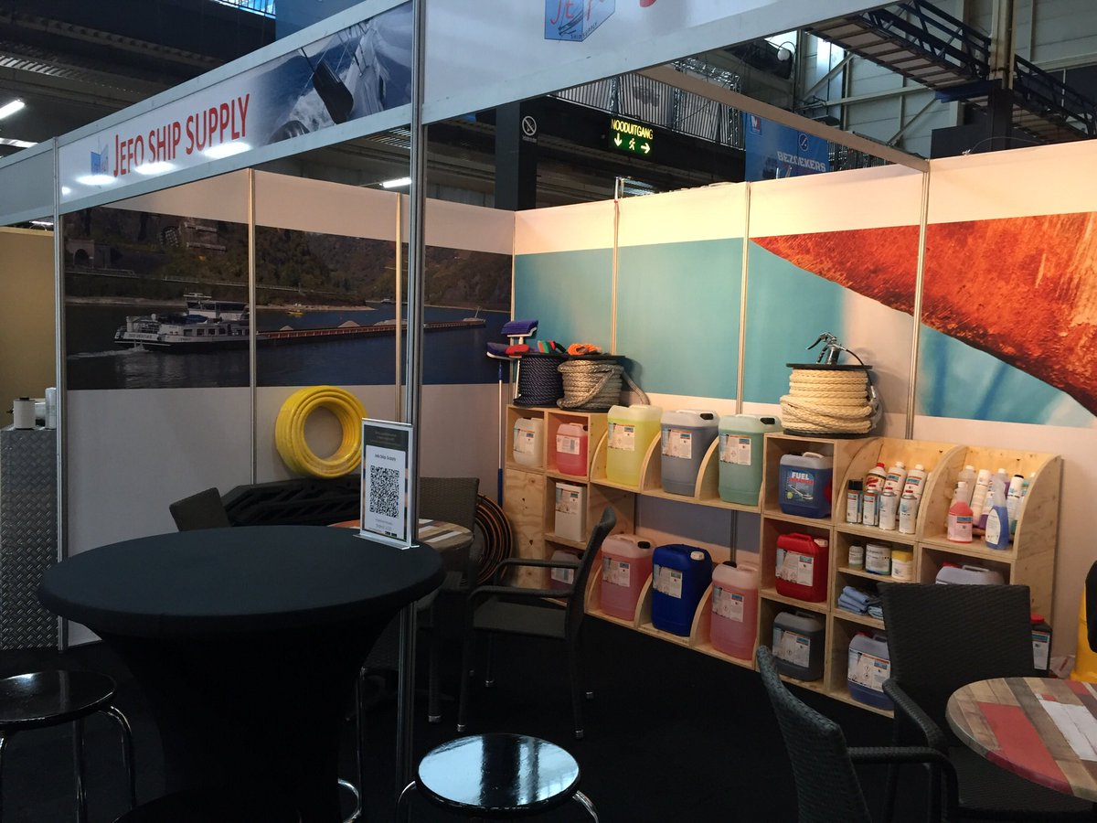 Jefo Ship Supply is er helemaal klaar voor om u op 29, 30 en 31 Mei te ontvangen in haar nieuwe stand op de Maritime Beurs in Gorinchem. Komt u ook? U kunt ons vinden op J121 en profiteer van onze beurs aanbiedingen !!