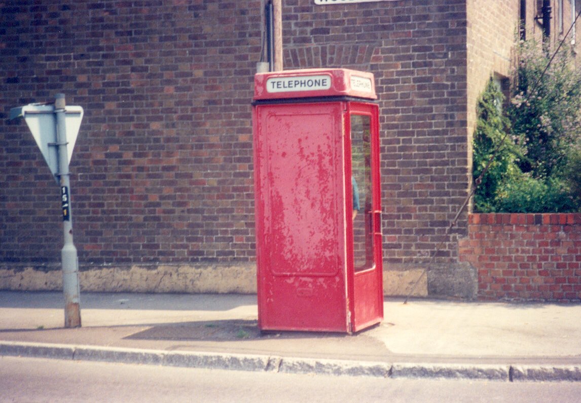 redphoneboxinfo's tweet photo. From my archives, Warminster, Wiltshire. Both long gone #telephonebox #redphonebox #k8phonebox #telecom #heritage #brucemartin #savetheredphonebox https://t.co/DxnUnmk3Sy