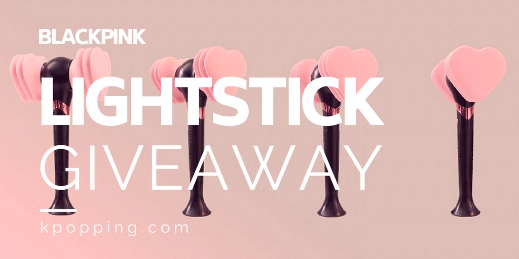 kpoppingcom's tweet photo. 🖤 Lightstick Giveaway 💖

▫️ Worldwide
▫️ Ends August 15th
▫️ RT &amp; Must be following
▫️ One winner will receive a BLACKPINK lightstick
▫️ Reply with a link to a picture of your #BLACKPINK bias from https://t.co/6rU6CR79Af https://t.co/HfBac2opBF
