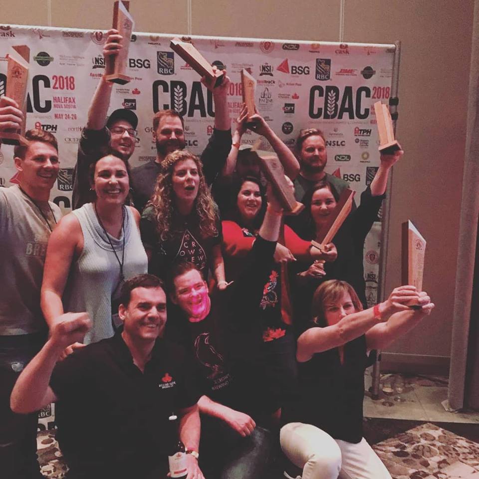 TasteofNS's tweet photo. It was a great weekend in Halifax for beer lovers; #NSCraftBeer was well represented at the Canadian Brewing Awards! Congratulations to @MeanderRiver, @boxingrockbeer and the other NS breweries who won awards at #CBA2018! 🍻
📸: Boxing Rock https://t.co/Ba0BjJyRXM