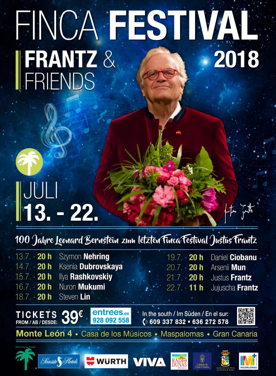 Finca festival vom 13.bis 22.Juli 2018