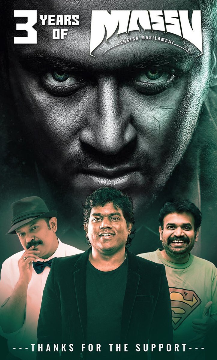 vp_offl's tweet photo. #3yearsofmasss thank q @Suriya_offl @kegvraja @thisisysr @Premgiamaren @Cinemainmygenes @silvastunt @vasukibhaskar @NayantharaU thank q #suriya fans for the love and support after 3yrs!!! https://t.co/WvZd4klAtQ