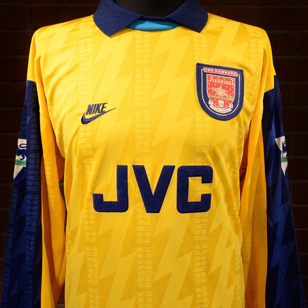 Arsenal Jvc Jersey Yellow