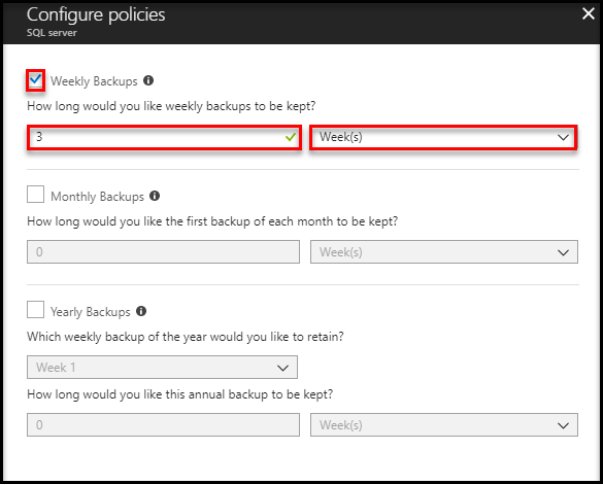 AzureSupport's tweet image. #AzureHowTo: Configure, view and restore an #Azure #SQLDB with a long-term backup retention policy (LTR): aka.ms/p_ltr