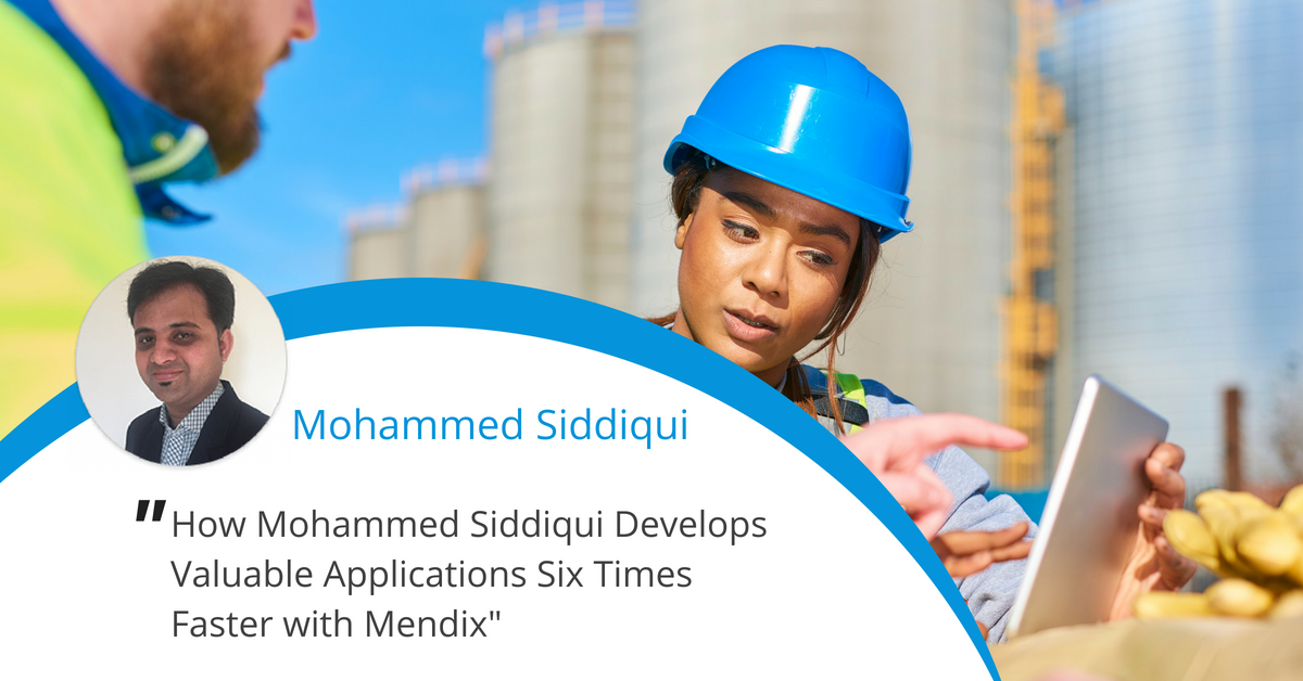 Mendix's tweet photo. ICYMI: In today’s installment of our rapid developer profile series, we are featuring @ma_siddiqui786, Principle Business Engineer/Scrum Master &amp; Certified Mendix Expert Developer at @AuraQUK. https://t.co/jALEzxFrnE https://t.co/vDaF2QlTNB