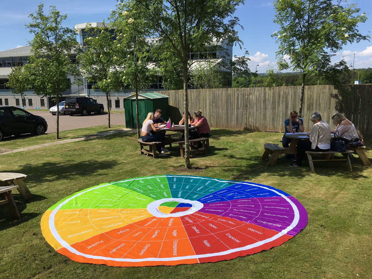 Insights's tweet photo. Last week some of our colleagues enjoyed a sunny Deeper Discovery Accreditation at Terra Nova, the home of Insights in the UK. #weareinsights #insightsmagic #oneinsights #deeperdiscovery #insightsdiscovery https://t.co/ykky2oJDpR