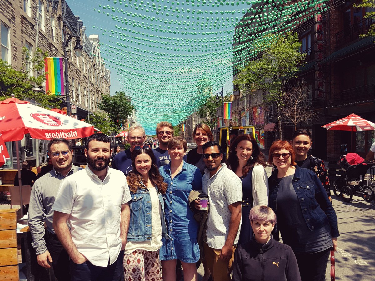 EcologieUrbaine's tweet photo. La semaine dernière, nous avons eu le plaisir de recevoir nos partenaires @TCATonline et @SustainableYYC pour la rencontre annuelle de #RéseauQuartiersverts / #ActiveNeighbourhoodsCanada. Nous sommes prêts pour une nouvelle année à bâtir ensemble des communautés actives! https://t.co/9rQQdMZvp2