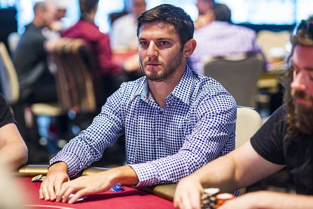 WPT's tweet photo. WPT Champions Club member Jonathan Jaffe looking great in his #ButterCloth shirt during #WPTTOC! https://t.co/nQreXbkeR0