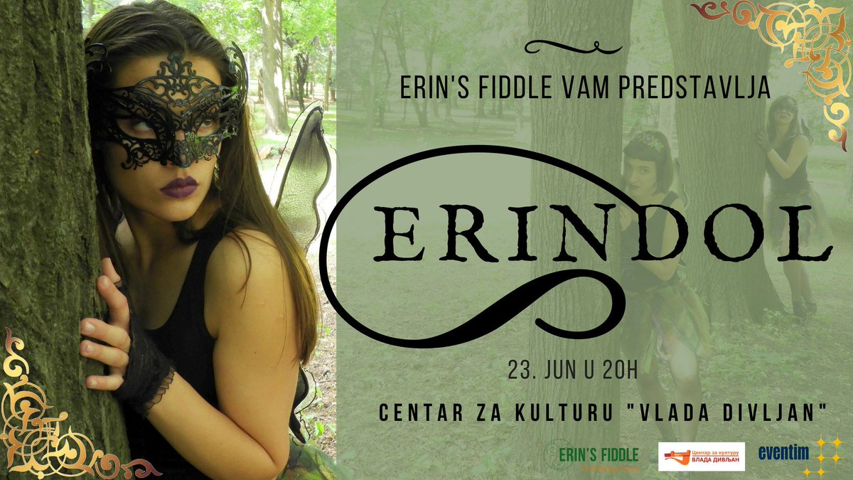 ErinsFiddle's tweet photo. Karte od danas u prodaji na blagajnama Eventima. Više informacija na FB stranici Erin's Fiddle https://t.co/si6EyLIGQV https://t.co/l4iOcmJYvc