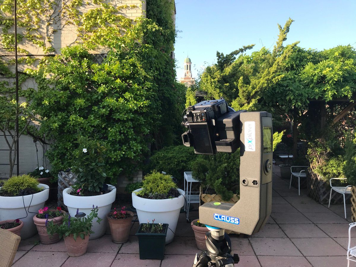 MyndWorkshop's tweet photo. #360photography with the #clauss #pixplorer #rooftop #terrace #nyc #summertime @DrClaussGmbH https://t.co/fCyb4R4CQb