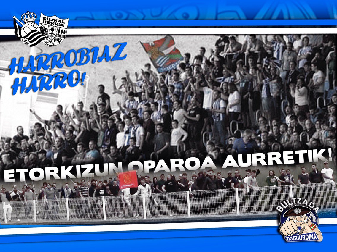 BultzadaTX's tweet photo. Merezi izan zuten arren, saririk gabe gelditu ziren gazteak. Denboraldi bikaina eta etorkizun polita aurretik. Harro egin duzuen bidearekin! #RealSociedad #Sanse #RealSociedadFuenlabrada https://t.co/fsYSNWXvlU
