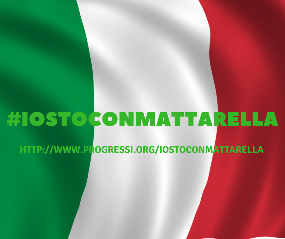 #iostoconmattarella In questo delicato momento della nostra Repubblica mi sento di sostenere questo appello e vi invito a condividerlo con i vostri amici. bit.ly/2IV6wr5