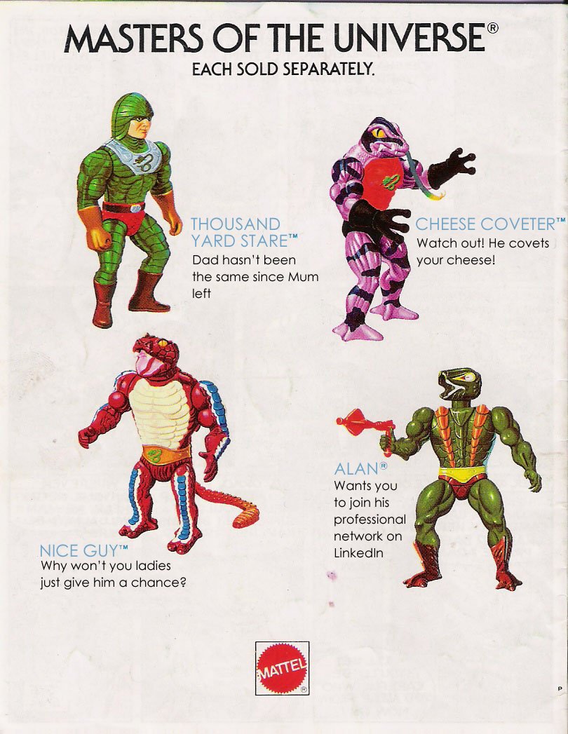 Masters of the Universe fans are sure to remember these guys.