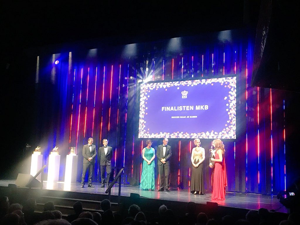 It was a beautiful award ceremony. Unfortunately we didn’t went home with the prize. But it’s already an honour that we were a finalist.This is really something we’re proud of! And of course we congratulate <a href="/DijkstraDraisma/">Bouwgroep Dijkstra Draisma</a> for winning in the category SME! #KW1PRIJS