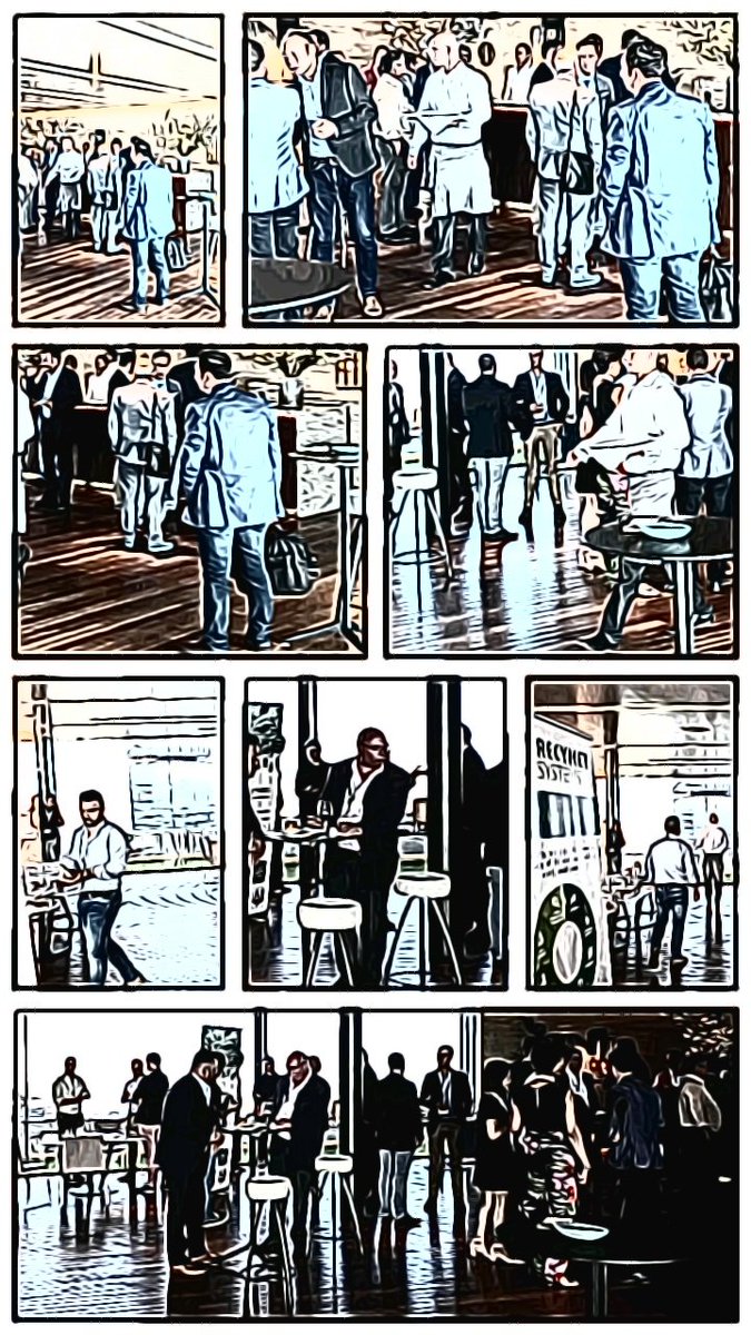 recymet's tweet photo. trazos de #RecymetBIR2018. Muy satisfechos con la afluencia de nuestros invitados a la Zona VIP de #Recymet. Mañana más. https://t.co/PgX7aCoj2i
