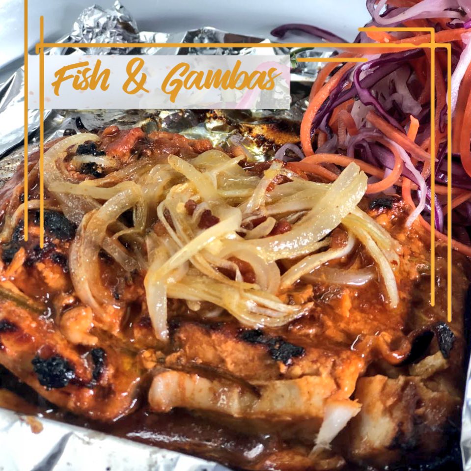 FishAndGambas's tweet photo. Mmmmmm 
Vente a FISH&amp;GAMBAS Por este riquísimo Filete de mahi mahi o lobina, zarandeado a las brasas. https://t.co/nXXRuJuTPm