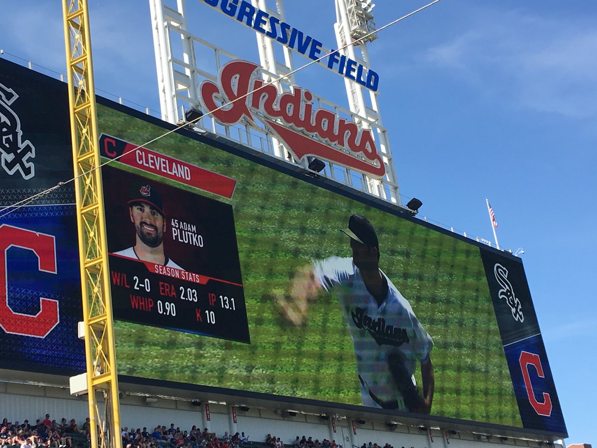 blee01's tweet image. Great day for a Cleveland Indians game @Progressive Field.