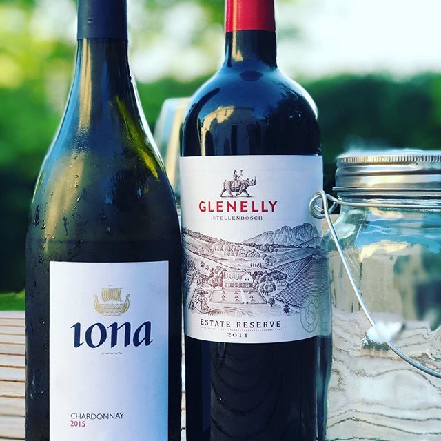 #springbankholiday #sun shone #bbq lit opened @ionawines #chardonnay 15 & @glenellyestate Reserve 11 after recent trip to the #Cape with @jamesgibson1992 & @naclaneba - #winememories - world class wines no question #modern #capeclassics ift.tt/2kyLfF8