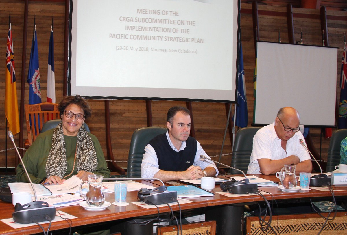 Pacific Community <a href="/spc_cps/">Pacific Community</a> Subcommittee on implementing the Strategic Plan Meeting gets underway in Noumea, focus on results achieved and what we have learnt; important step in our transparency and accountability to Member States