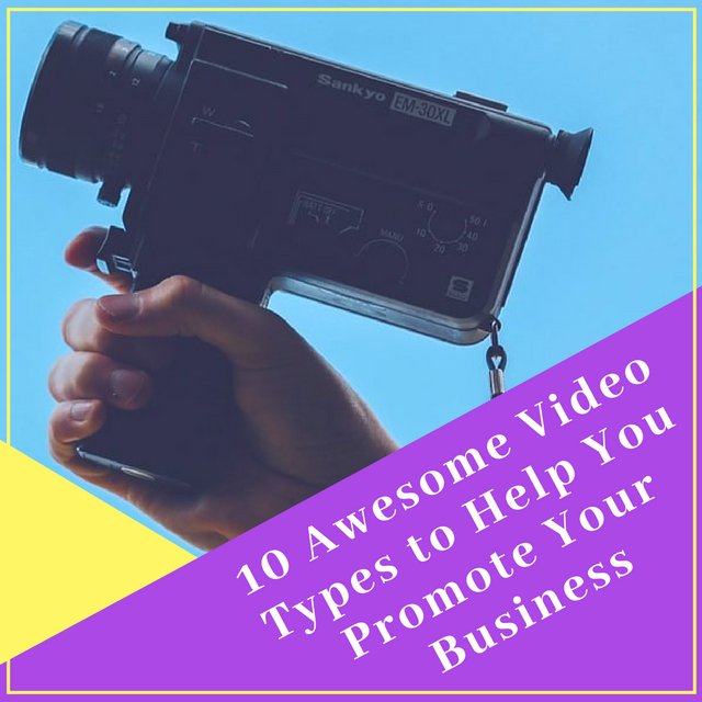 LeeAnnJBurgess's tweet photo. 10 Awesome Video Types to Help You Promote Your Business 📹
https://t.co/8vWY9WPb2c #business #video #videotypes #videomarketing #marketing #socialmedia @sendible https://t.co/VVsqSUgrSV