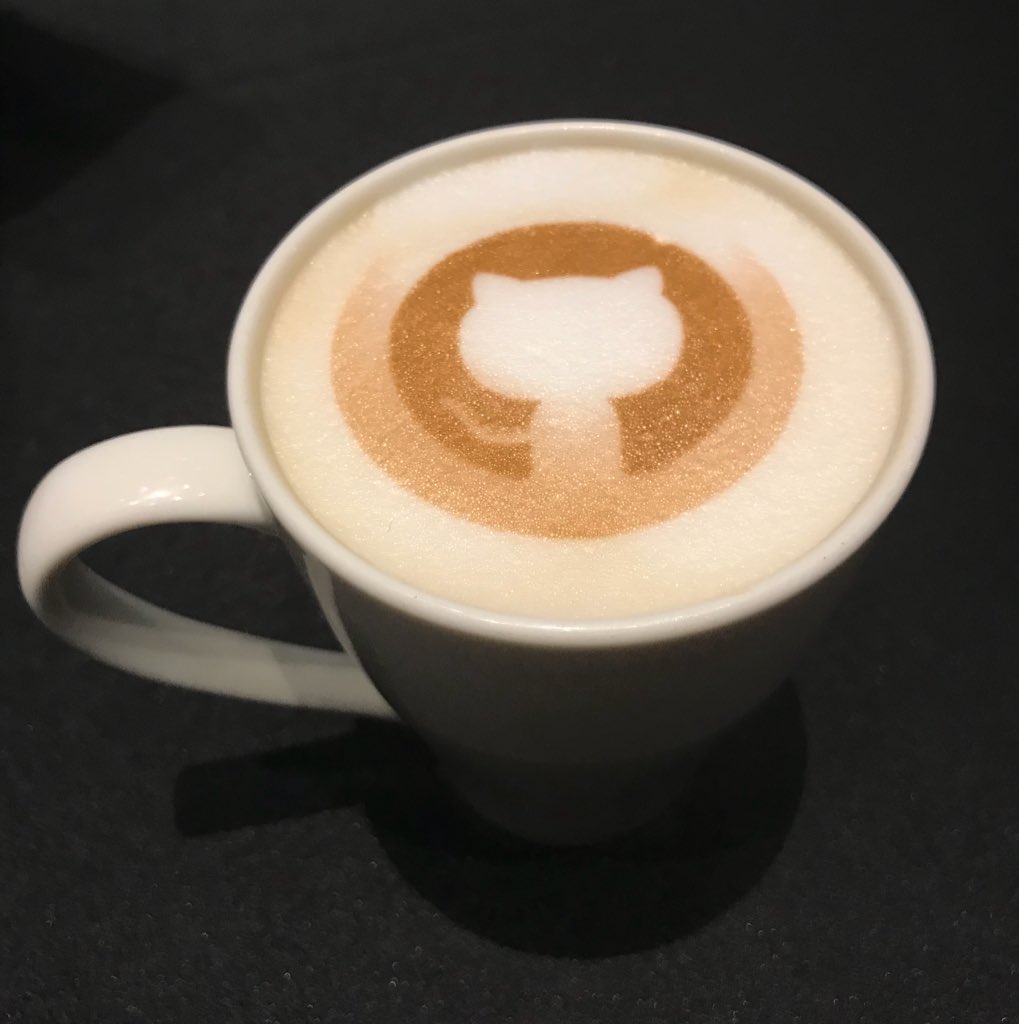 Having way too much fun with the coffee machine #github