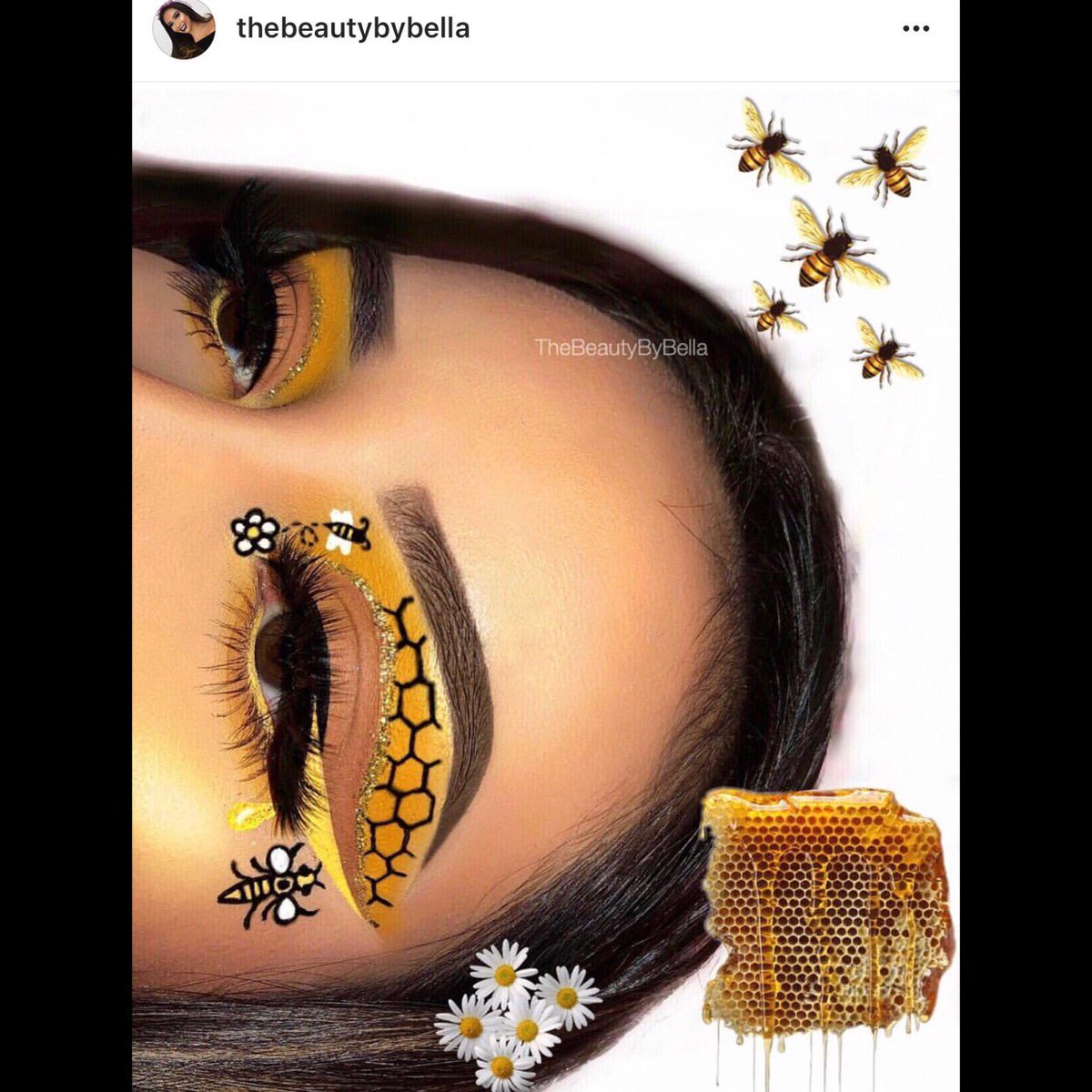 SAS_makeup's tweet photo. Inspired by @thebeautybybella (IG)😍👑🐝😍
🔑products: @MorpheBrushes @Jaclynhill palette / @bhcosmetics foil eyes palette / @NyxCosmetics glitter primer; glitter(gold); white liquid liner; vivid brights(halo)
#undiscovered_muas #mua #makeup #QueenBee https://t.co/4aUP5SyWHz