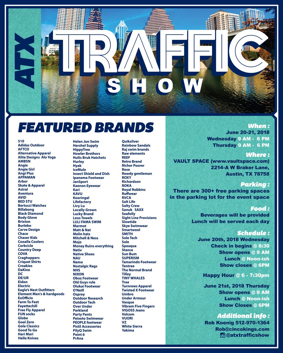 ATXtrafficShow's tweet photo. FLYER is LIVE..   Looking forward to June 20-21 @ATXtrafficShow https://t.co/DsNeoPACUN