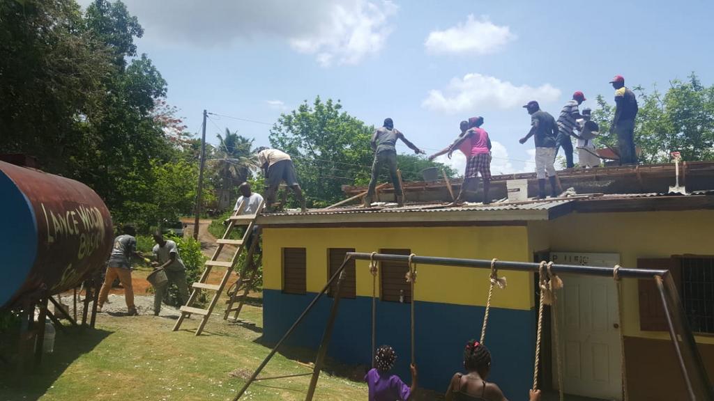 doyley_willi's tweet photo. @marcinewitter  Thanks to  "RightfromStart" who worked with us at LancewoodECI for our LabourDayProject. https://t.co/ETyQVaDgaA