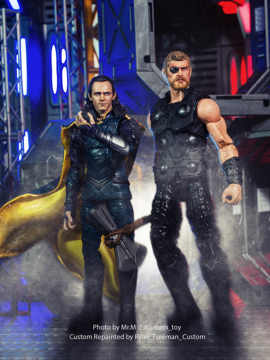 MrM_Toy's tweet photo. Marvel Legends Thor &amp; Loki
#marvellegends #thor #Toyphotography https://t.co/sORgRGBz8O