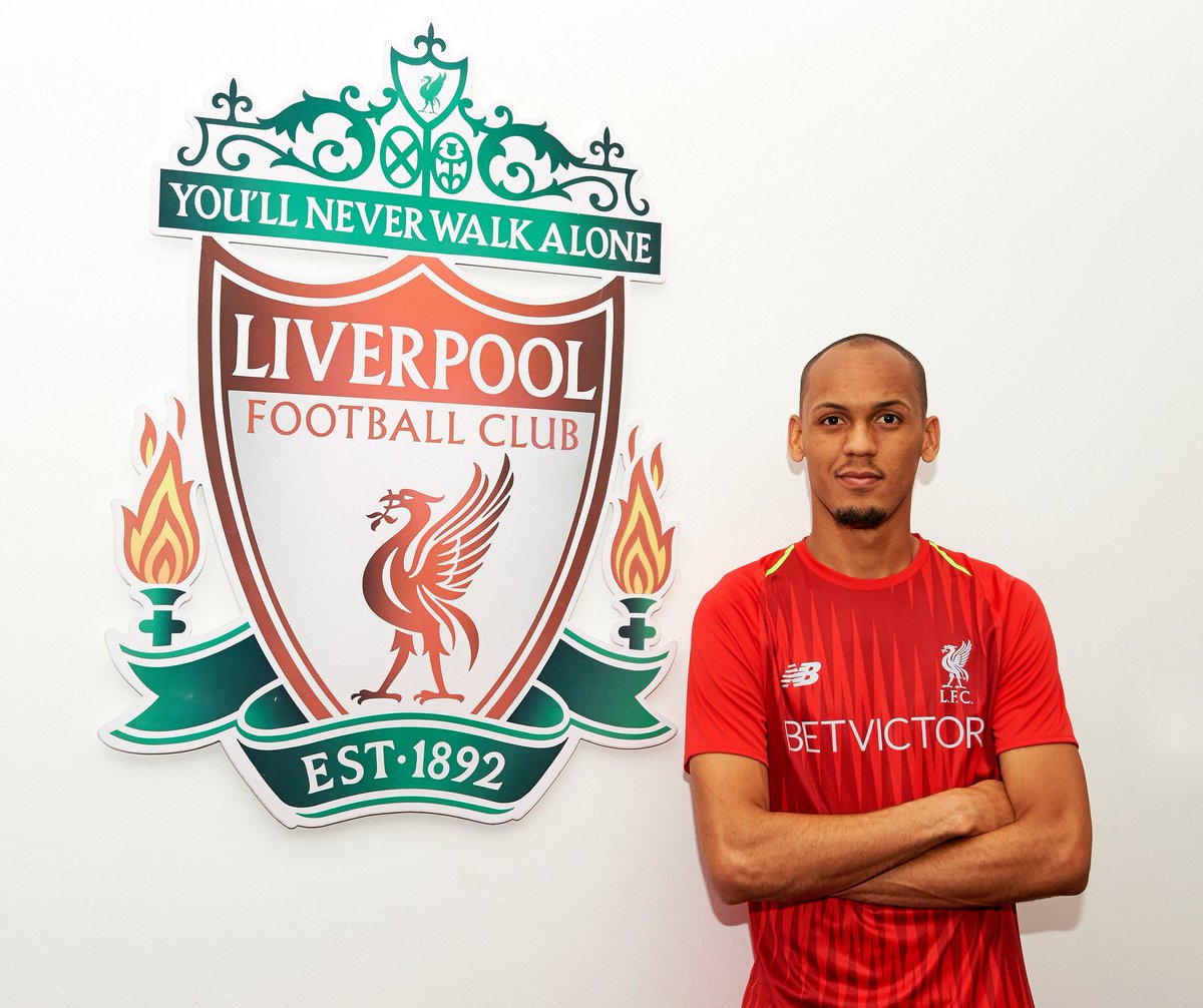 REDS_Tarakan's tweet photo. Welcome to Liverpool Fabinho... Lini tengah mulai berbenah https://t.co/HTFoBAUpXw