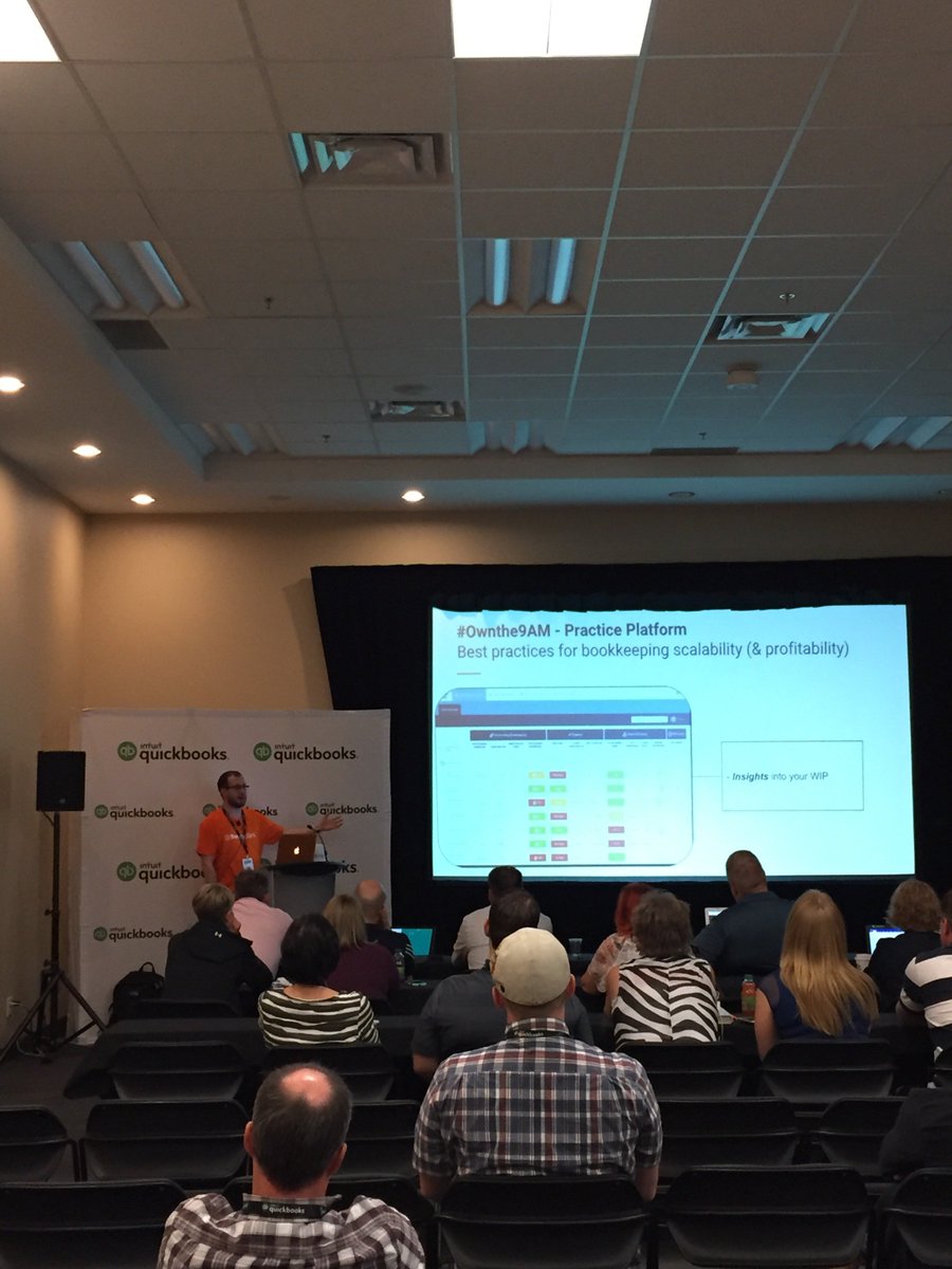 Second round in the books! Thank you @freelifeacctg and @TiffanyCpa for hosting another great session #QBHQ. 

Stop by the booth at #GetConnectedCA for some more information <a href="/ReceiptBank/">RB</a>!