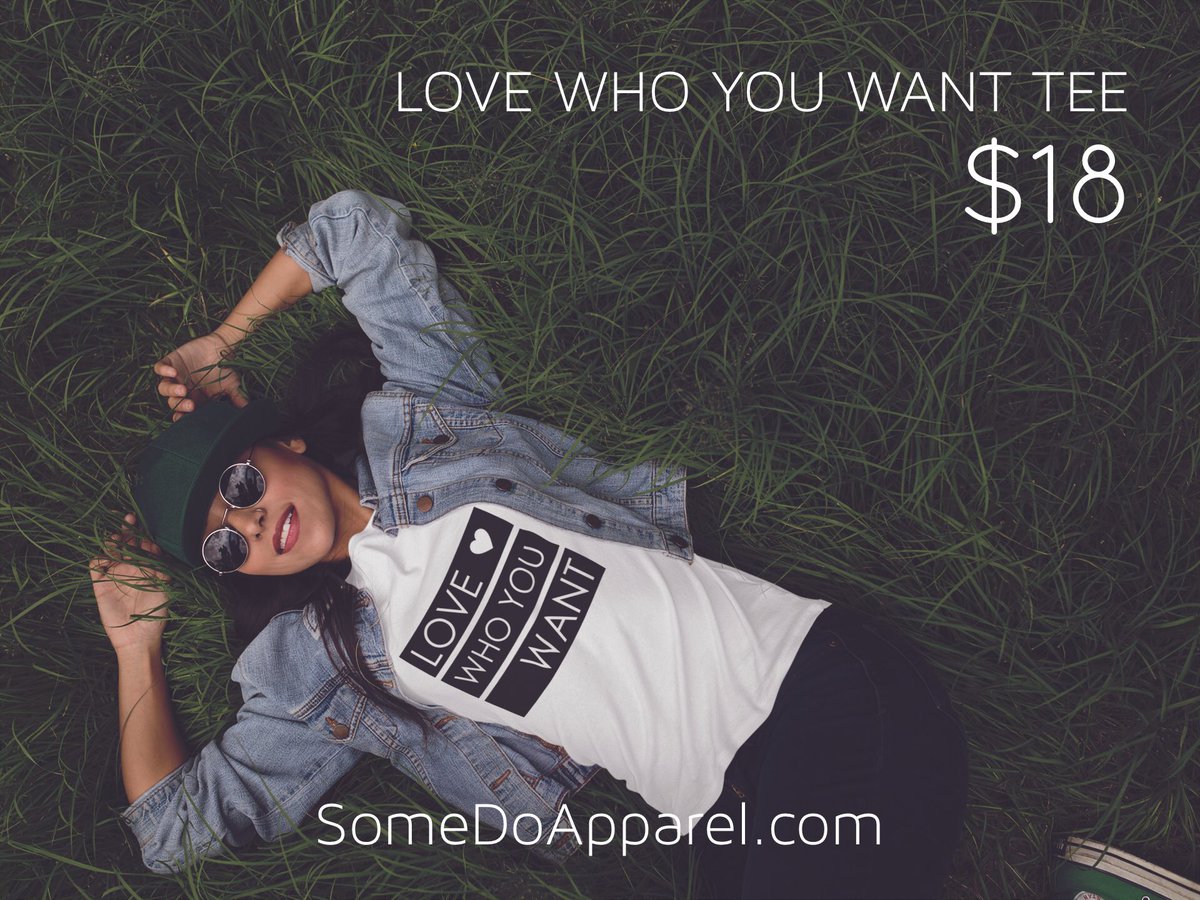 ApparelDo's tweet photo. Here at Some Do we believe you should be able to do whatever the you want. But we also believed you should be able to love whoever you want. 

#lovewhoyouwant #lovewins #LGBT #love https://t.co/VS6yER9zkp