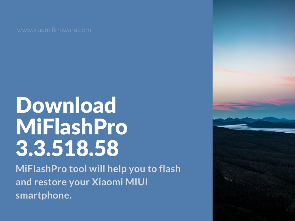 xiaomifirmware's tweet image. Download MiFlashPro 3.3.518.58 - Revolution in modifying, flashing, recovering and bootloader unlocking.

xiaomifirmware.com/downloads/mifl…

#miflash #miflashpro #miui #miui9 #mifans #miuirom #miroms #xiaomi #xiaomitips #android #qualcomm