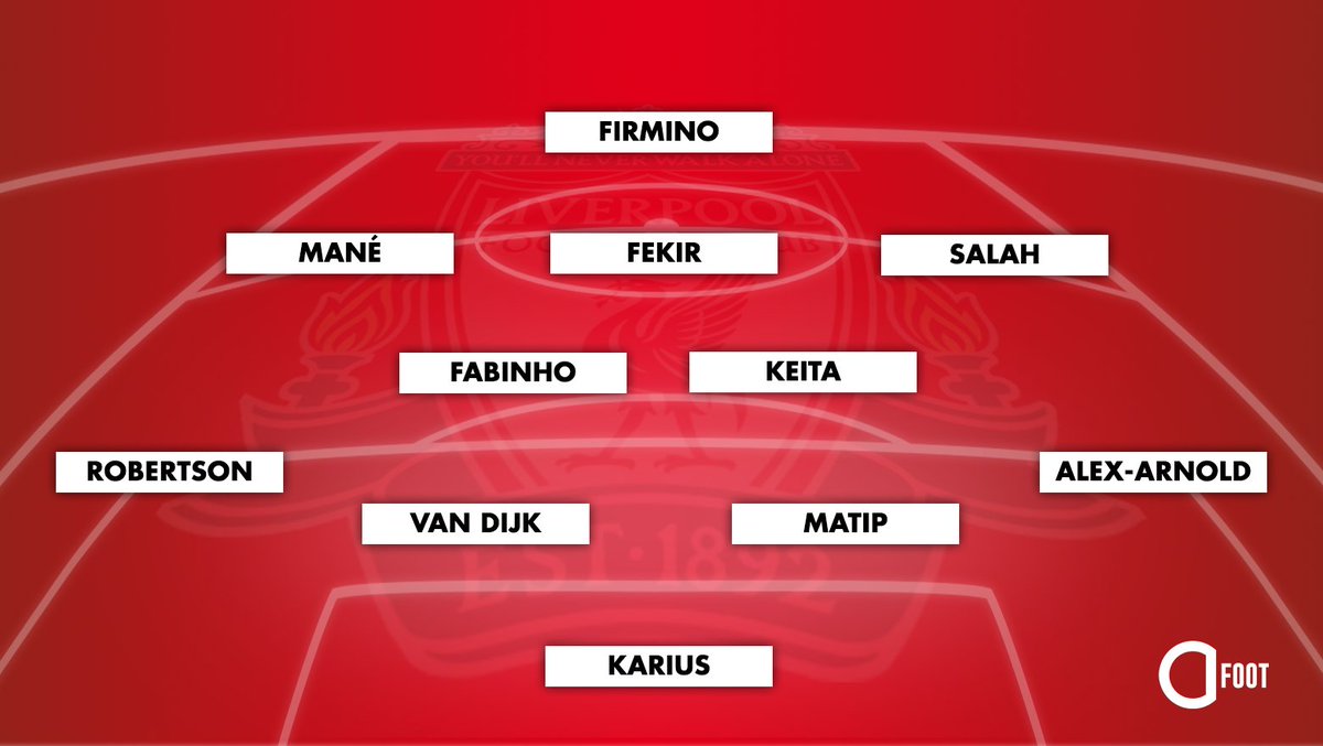 ActuFoot_'s tweet photo. Possible XI de Liverpool la saison prochaine en cas de venue de Nabil Fekir cet été. 🔥 https://t.co/42KPx3zdIV