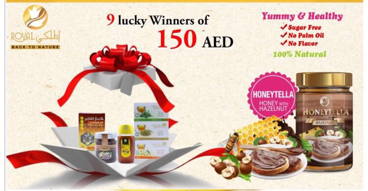 almalaky_Royal's tweet photo. Congrats 🎁🎊to the winners
And good luck for the others next time
the gifts from #AlMalaky #Royal company consists of honey and other natural products worth 150 dhs
1-honey with hazelnut
2-Sider Honey with nuts
3-flower honey
4-natural herbal
5-propolis candy
free delivered https://t.co/ov8ng9JMDx