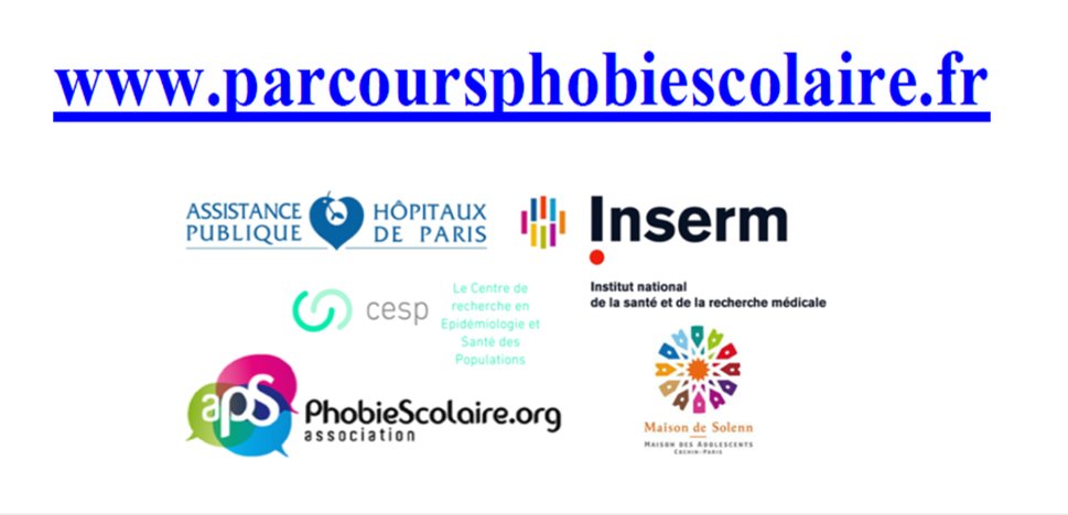 Parcours Phobie Scolaire : l'enquête est ouverte sur parcoursphobiescolaire.fr
L'<a href="/Inserm/">Inserm</a>, aux côtés de l'Association Phobie Scolaire, engage une évaluation scientifique du parcours des familles concernées par la phobie scolaire. Diffusez, participez, témoignez +++