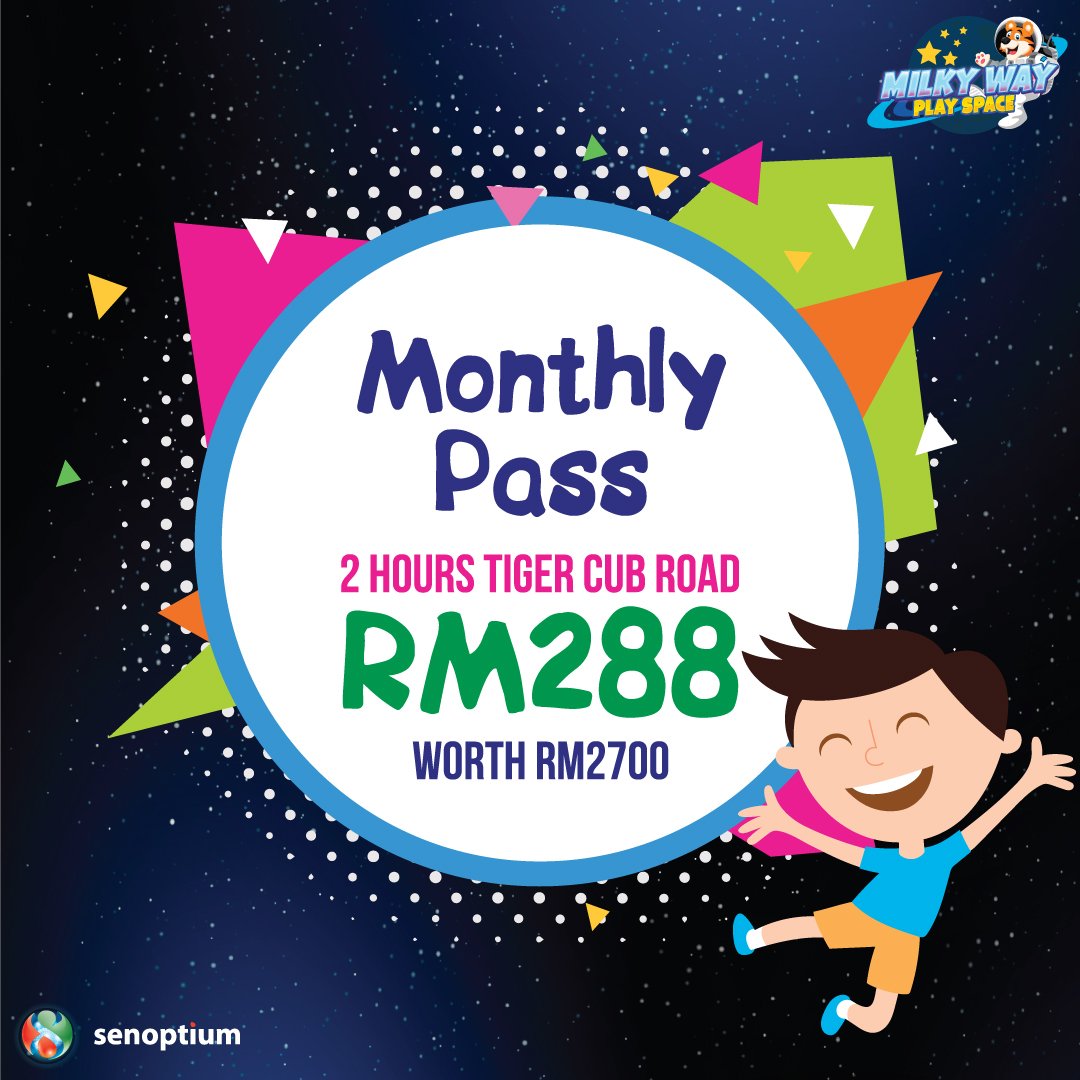 milkywayps's tweet photo. 🚨 AWESOME DEALS 🚨 

SAVE MORE with Milky Way Play Space #MonthlyPass and #SuperSaverCard in Paradigm Mall Petaling Jaya!

For more information, please get in touch with our team: 012-606 7550 ☎️ 

#milkywayplayspace #senoptium #paradigmmall #petalingjaya https://t.co/0OJNzWIuEI