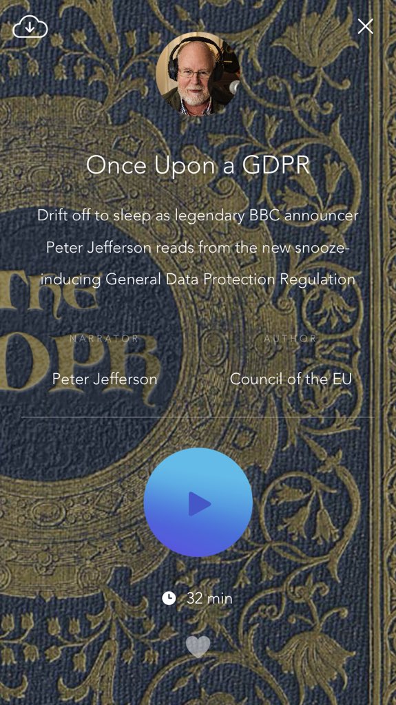 s_amantha_f's tweet photo. Some may say it’s enough to send anyone to sleep @calm  @marycshaw #GDPRMemes 😴🤷🏼‍♀️ https://t.co/UIGTL6Nx8J