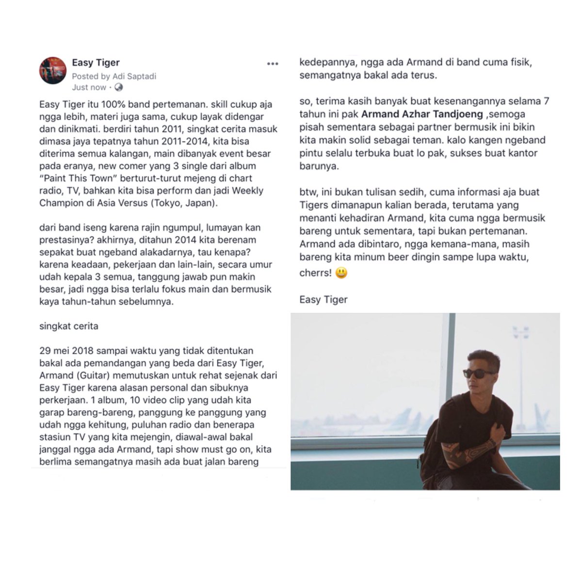 EASY TIGER tweet media