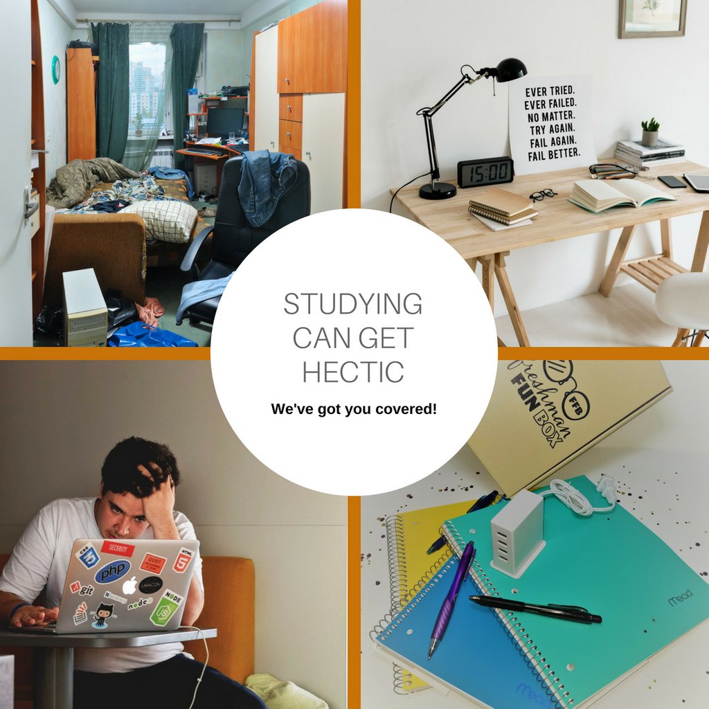 freshmanfunbox's tweet photo. There will be times when those classes and exams try and get the best of you. No worries! We give you the tools you need to make things easier. Survive and thrive every month with Freshman Fun Box. Order now!
#carepackage #college #boardingschool #gradgiftideas #university https://t.co/HjOg86zZOa