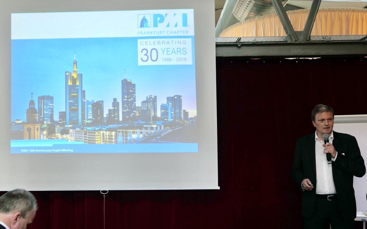 Ilias Chantzakos Celebrating 30 Years Of Pmi Frankfurt Chapter Oldest Pmi Chapter In Europe 2nd Older Outside The Us Pminstitute Pmigermany Pmifrankfurt Pmi S Germany Pmicologne Pmi Projectmanagement Leadership Anniversary